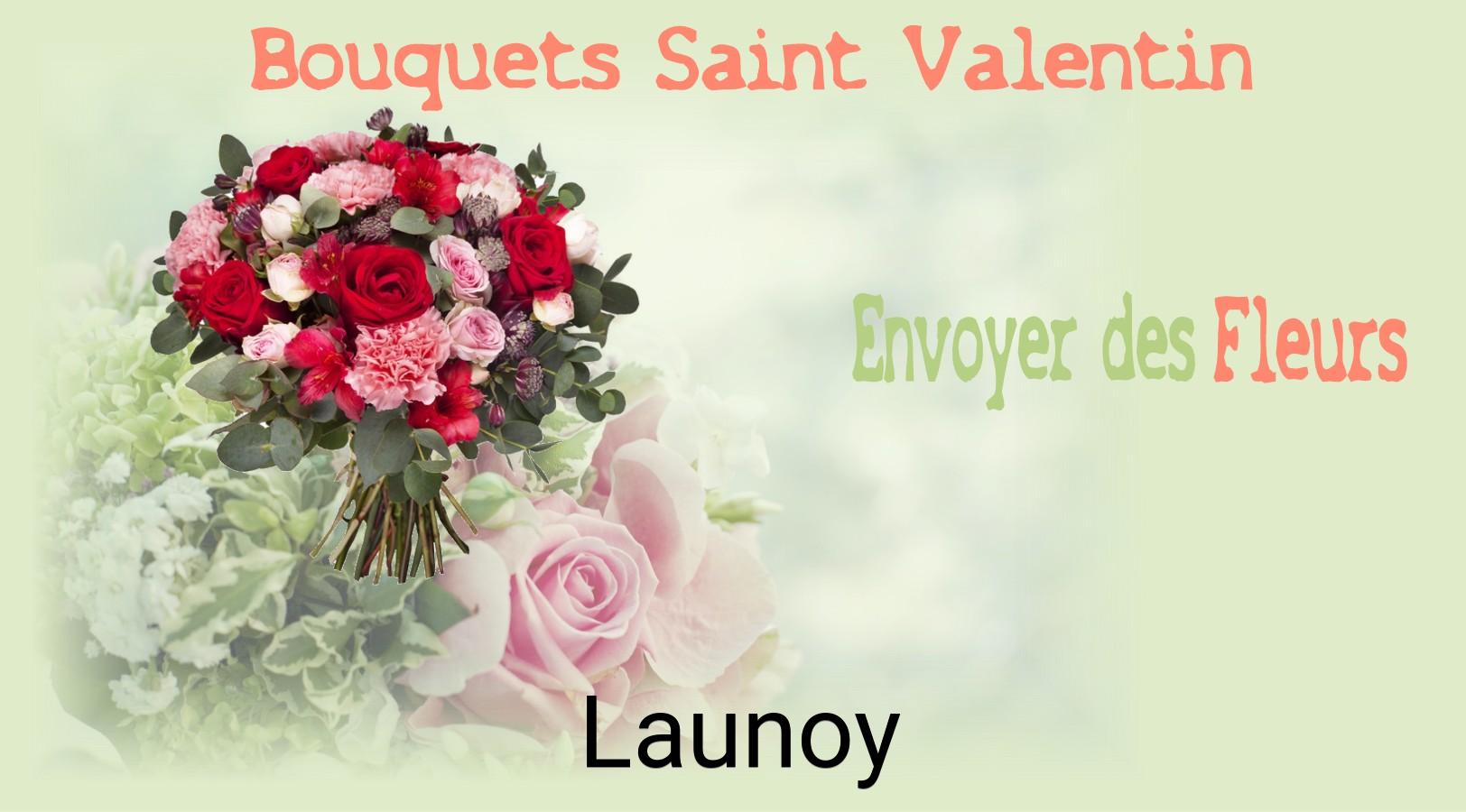 Roses de Saint-Valentin livrées à Launoy